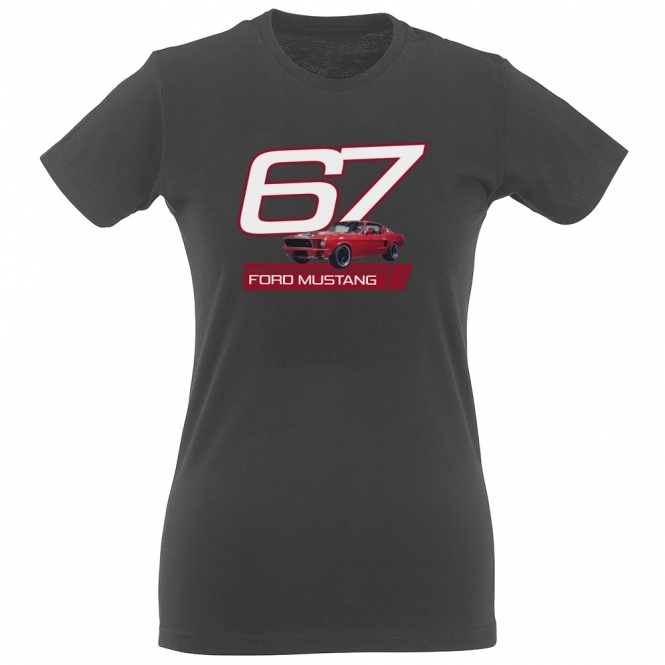 Ford Mustang 1967 Womens Slim Fit T-Shirt