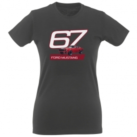 Ford Mustang 1967 Womens Slim Fit T-Shirt