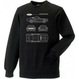 Ford Mustang 1968 Fastback Kids Sweatshirt