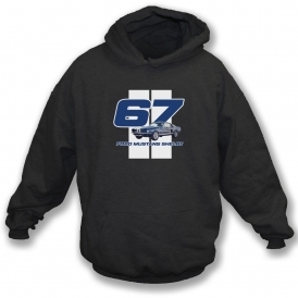 Ford Mustang Shelby 1967 Kids Hooded Sweatshirt