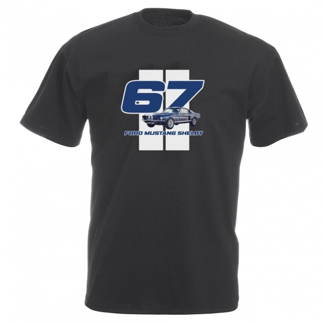 Ford Mustang Shelby 1967 Vintage Wash T-Shirt