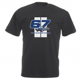 Ford Mustang Shelby 1967 Vintage Wash T-Shirt