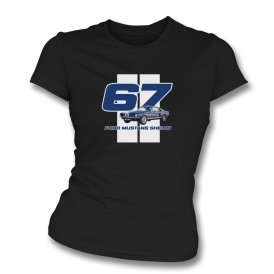 Ford Mustang Shelby 1967 Womens Slim Fit T-Shirt