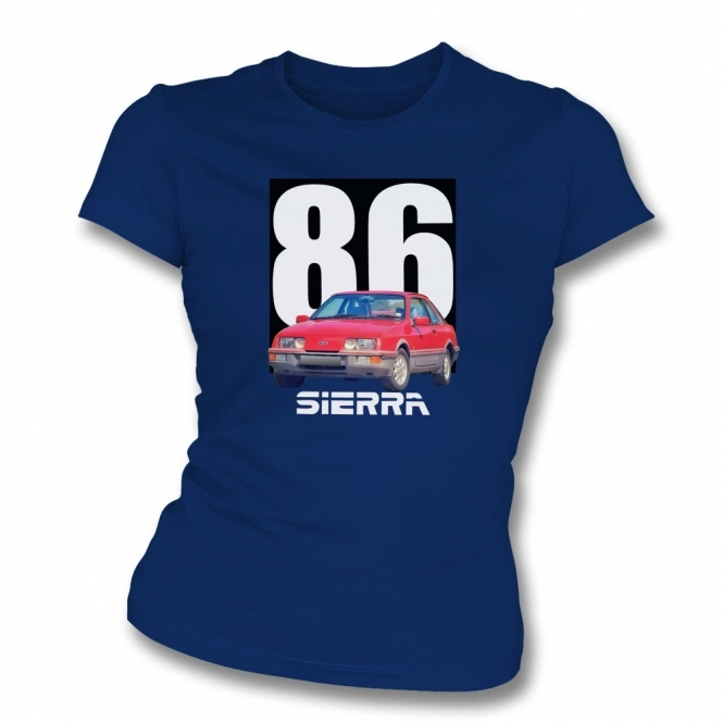 Ford Sierra 1986 Womens Slim Fit T-Shirt