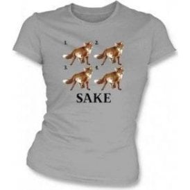 Four Fox Sake Womens Slim Fit T-Shirt