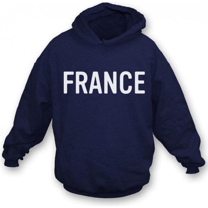 France (As Worn By George Harrison, The Beatles) Hooded Sweatshirt