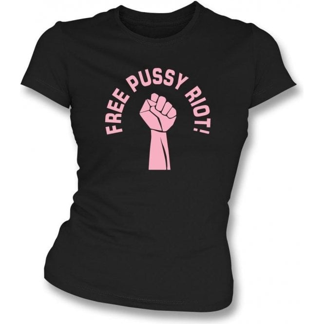 Free Pussy Riot Girl's Slim-Fit T-shirt