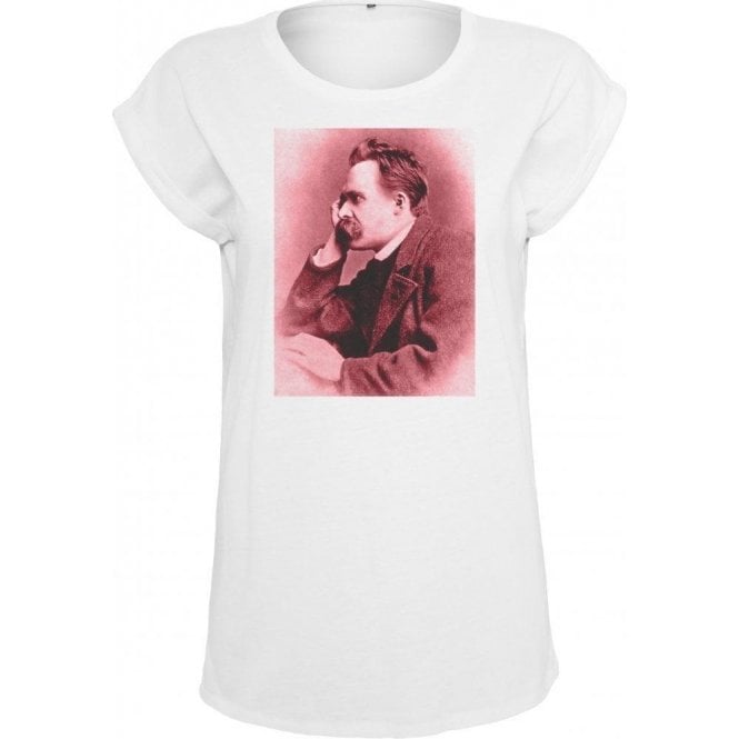 Friedrich Nietzsche (As Worn By Mark E. Smith, The Fall) Womens Extended Shoulder T-Shirt