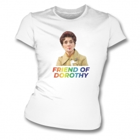 Friend Of Dorothy (Dot Cotton) Womens Slim Fit T-Shirt