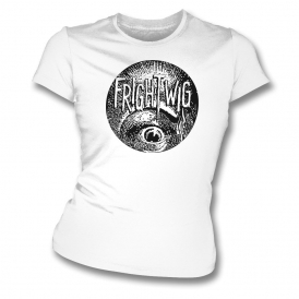 Frightwig (As Worn By Kurt Cobain, Nirvana) Womens Organic Slim Fit T-Shirt