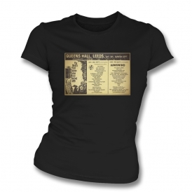 Futurama Festival 1979 Poster Womens Slim Fit T-Shirt