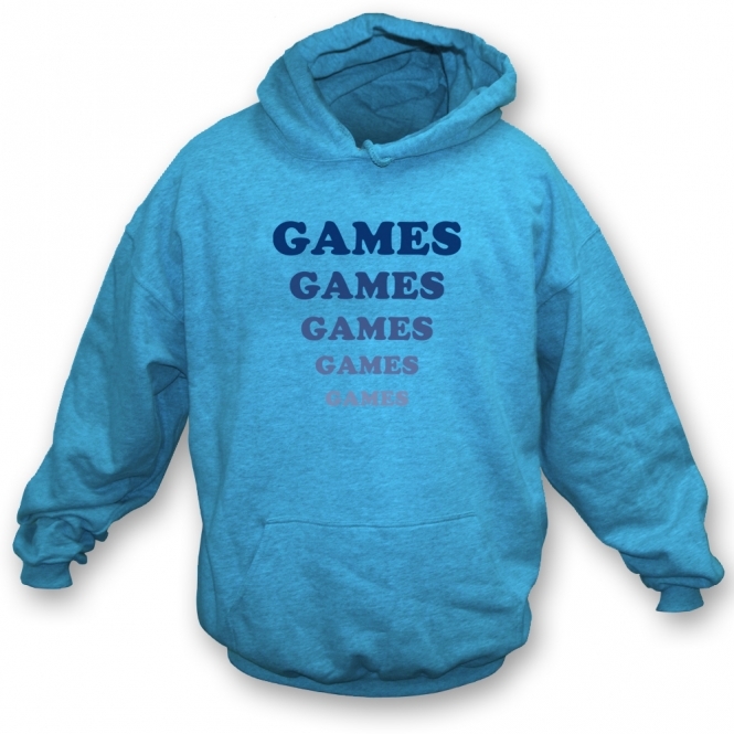 Games Games Games (As Worn By Jesse Eisenberg) Hooded Sweatshirt