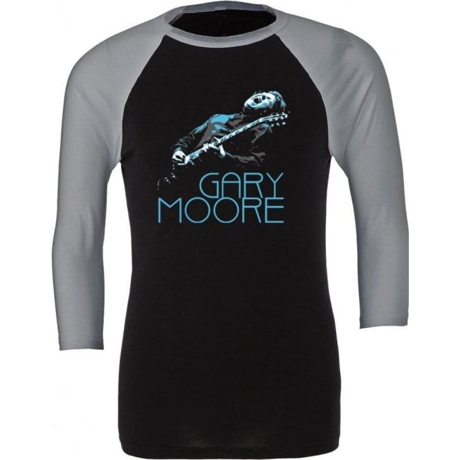 Gary Moore Photo 3/4 Sleeve Unisex Baseball Top