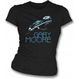 Gary Moore Photo Girl's Slim-Fit T-shirt