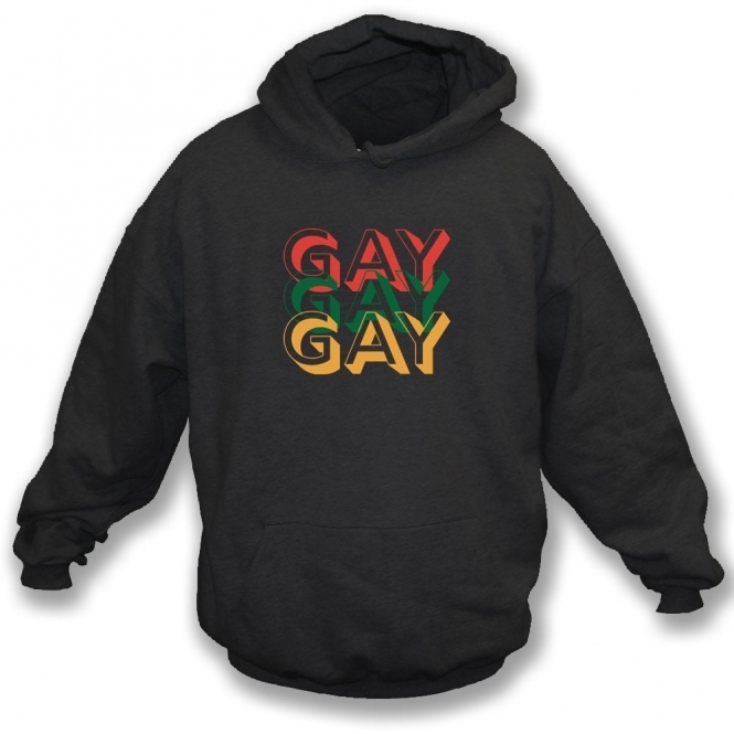 Gay Gay Gay Organic Hooded Sweatshirt