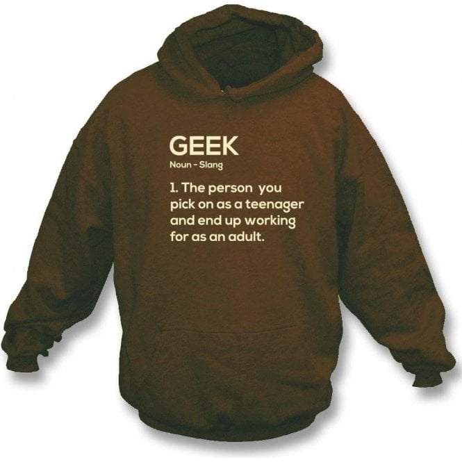 Geek Definition Hooded Sweatshirt