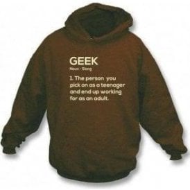 Geek Definition Hooded Sweatshirt