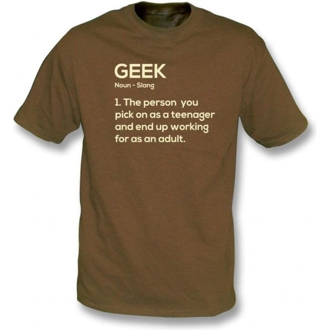 Geek Definition T-Shirt