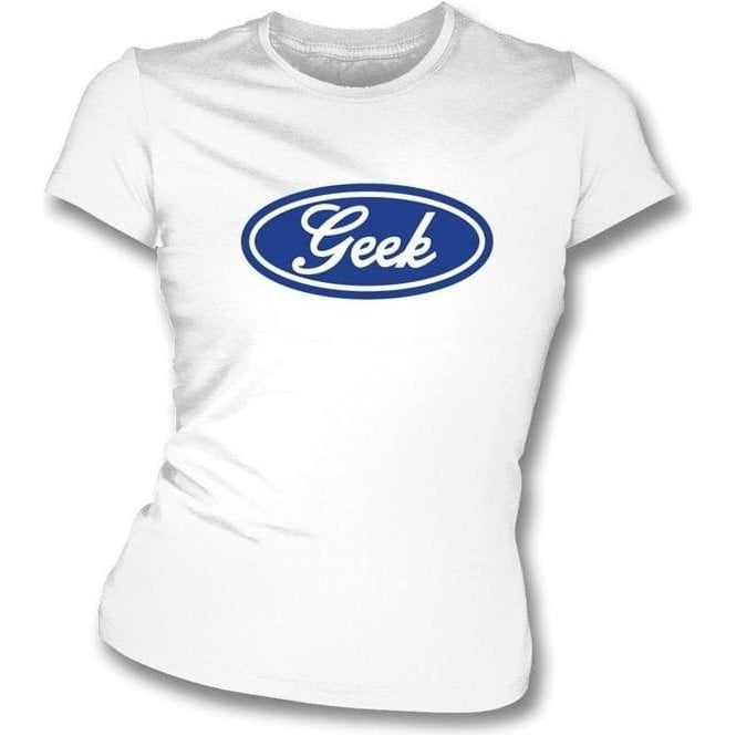 Geek Womens Slim Fit T-Shirt