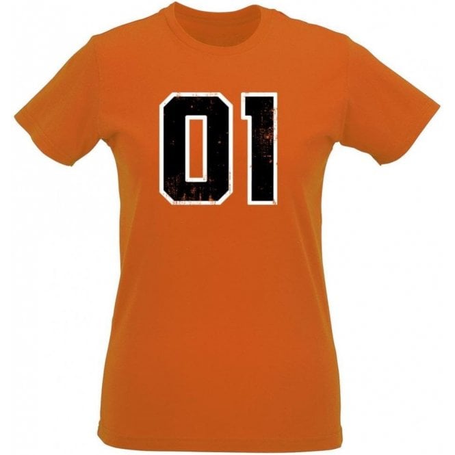 General Lee 01 Womens Slim Fit T-Shirt