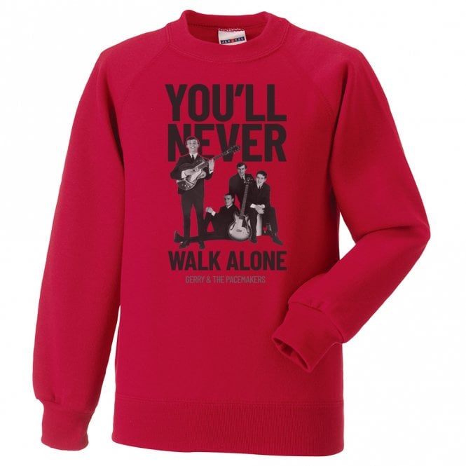 Gerry & The Pacemakers "You'll Never Walk Alone" Kids Sweatshirt