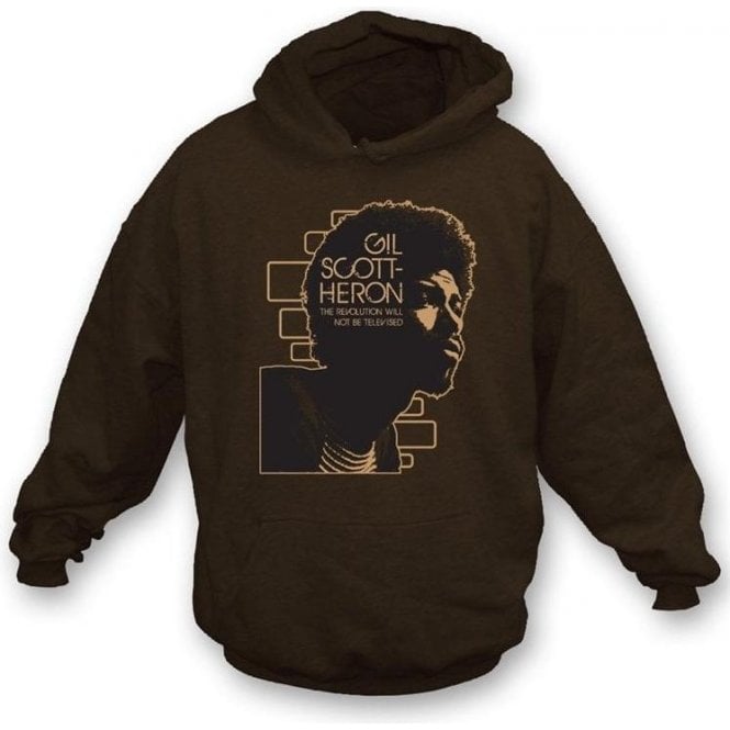Gill Scott Heron The Revolution will not be televised Hooded Sweatshirt