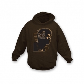 Gill Scott Heron The Revolution will not be televised Organic Hooded Sweatshirt