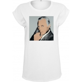 Giorgio Armani (Andy Warhol Influenced) Womens Extended Shoulder T-Shirt