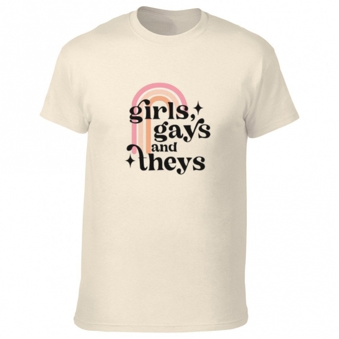 Girls, Gays & Theys Organic T-Shirt