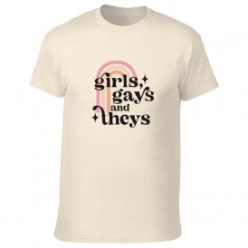 Girls, Gays & Theys Organic T-Shirt