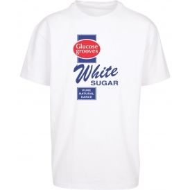 Glucose Sugar White Oversized T-Shirt