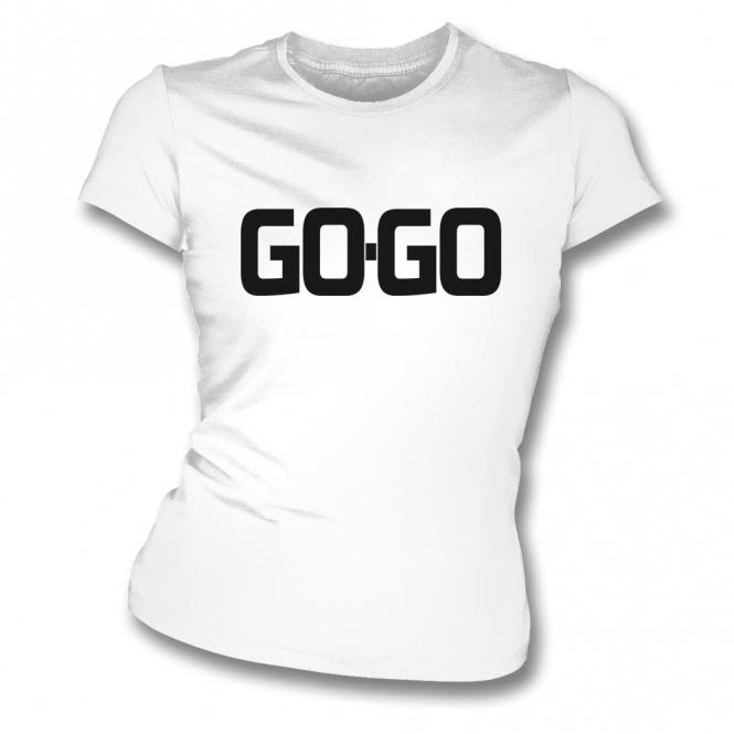 Go-Go (Wham!) Organic Womens Slim Fit T-Shirt