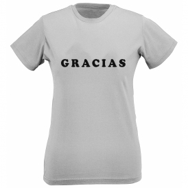 Gracias (As Worn By Kim Gordon, Sonic Youth) Womens Slim Fit T-Shirt