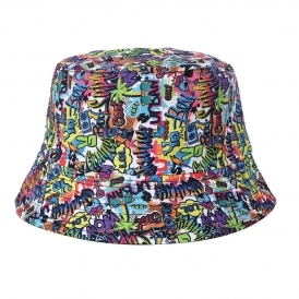 Graffiti Reversible Bucket Hat