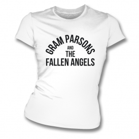 Gram Parsons And The Fallen Angels (As Worn By Gram Parsons) Womens Slim Fit T-Shirt