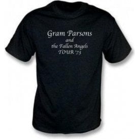 Gram Parsons and The Fallen Angels - Tour 73 t-shirt