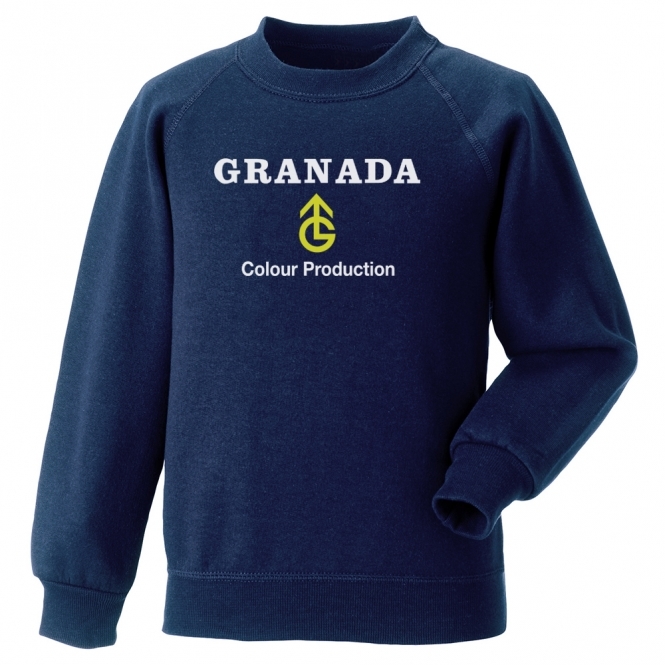 Granada TV Retro Logo Organic Sweatshirt