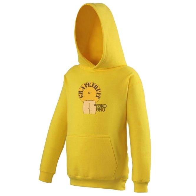 Grapefruit Yoko Ono (As Worn By John Lennon, The Beatles) Hooded Sweatshirt