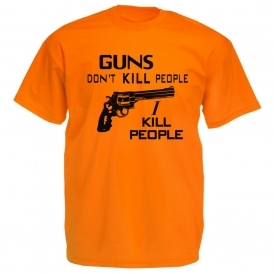 Guns Don't Kill People, I Kill People (As Worn By Richard Kiel, Happy Gilmore) Organic T-Shirt