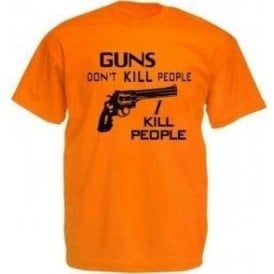 Guns Don't Kill People, I Kill People (As Worn By Richard Kiel, Happy Gilmore) T-Shirt