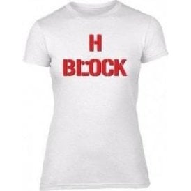 H Block (As Worn By Joe Strummer, The Clash) Womens Slim Fit T-Shirt