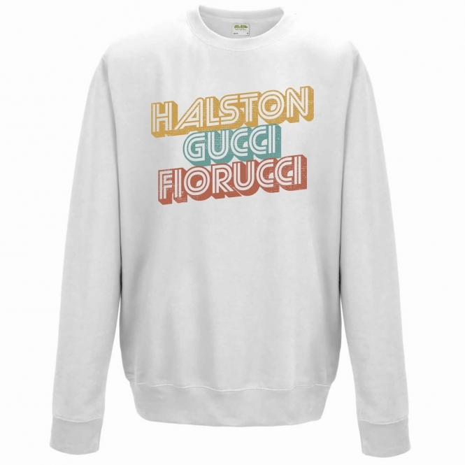 Halston Gucci Fiorucci Sweatshirt