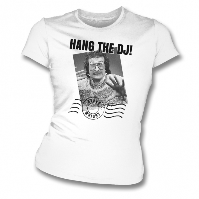 Hang The DJ (As Worn By Morrissey, The Smiths) Organic Womens Slim Fit T-Shirt