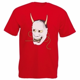 Hannya Mask (As Worn By Siouxsie Sioux, Siouxsie & The Banshees) Organic T-Shirt