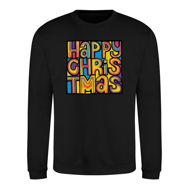 Happy Christmas (Happy Mondays Influenced) Kids Christmas Jumper