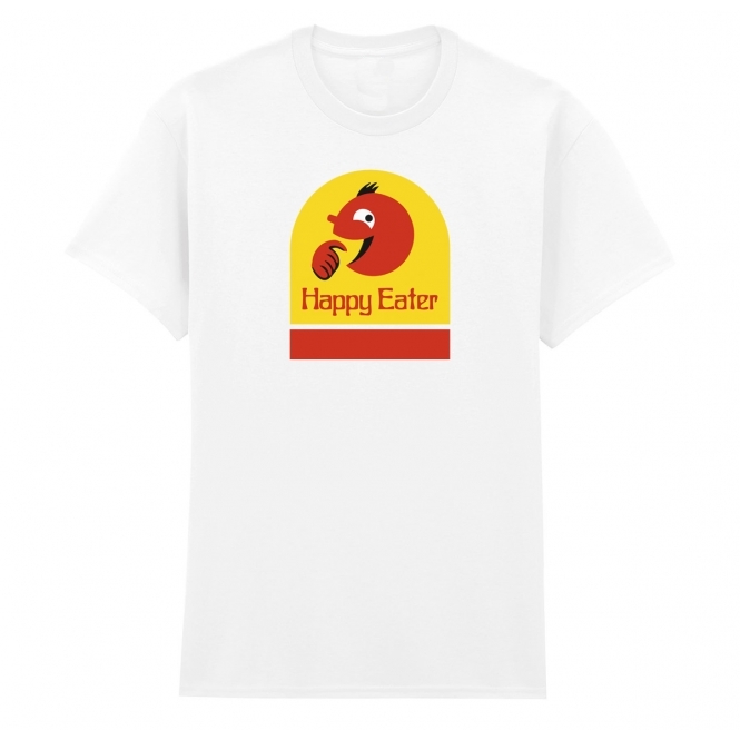 Happy Eater (Retro Logo) Organic T-Shirt