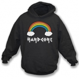Hardcore Rainbow Organic Hooded Sweatshirt