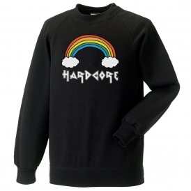 Hardcore Rainbow Organic Sweatshirt