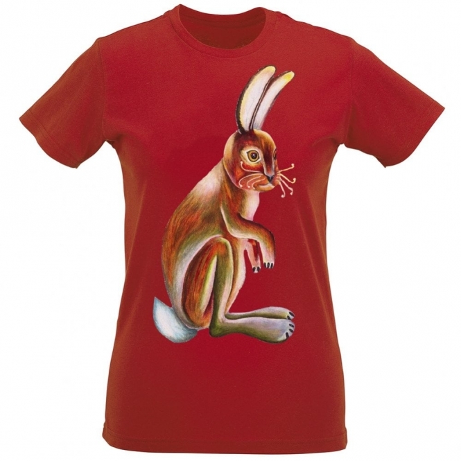 Hare (As Worn By Agnetha Faltskog, ABBA) Organic Womens Slim Fit T-Shirt