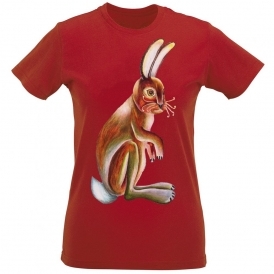 Hare (As Worn By Agnetha Faltskog, ABBA) Organic Womens Slim Fit T-Shirt